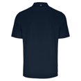 thumbnail image 3 of Men's Cutter & Buck Navy Tampa Bay Rays Big & Tall Forge Eco Stretch Recycled Polo, 3 of 3