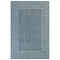 thumbnail image 1 of Transocean CRE45844333 Liora Manne Carmel Gingham Border Indoor & Outdoor Rug, Navy - 39 x 59 in., 1 of 1