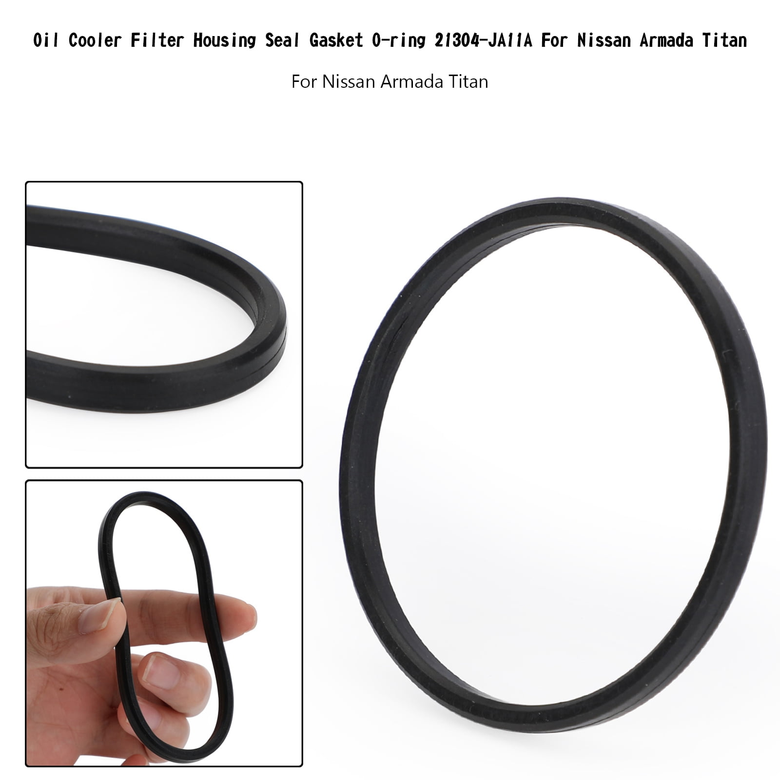 Oil Cooler Filter Housing Seal Gasket O ring 21304 JA11A For