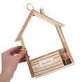 thumbnail image 5 of HONITANO 1Set Hanging Vase for Succulent Wall Planter Beige Wood Jute Rope Linen Decorative Home Decor, 5 of 8