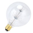 thumbnail image 4 of Bombilla vintage de cristal LED G125 E27 de 3 W, redonda, 85-265 V, luz cálida, para decoración festiva., 4 of 14
