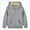 A264-Grey, variant on Caqnni Hoodies for Boys Little Girls Solid Zip-Up Hooded Sweatshirt Casual Long Sleeve Hooded Sweatshirt Kangaroo Pocket Fall Winter Jacket Long Sleeve Coat for 5-6 Years