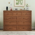 thumbnail image 2 of Bellemave Murphy Bed Cabinet Full Size, Wooden Foldable Murphy Bed with Storage Drawer and Charging Station, Murphy Chest Bed for Home, Office, Studio or Guest Room（Walnut), 2 of 9