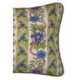 thumbnail image 3 of Floral Lattice Needlepoint Pillow, 3 of 4