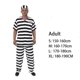 thumbnail image 3 of Conjunto de vestuario para disfraz de prisión para adultos y niños de Halloween, disfraz para fiesta de mascarada, actuación en el escenario, 3 of 5
