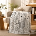 thumbnail image 7 of DIY Coloring Blankets for Adults Kids, 50"×60" Large Washable Reusable Color Blanket with Markers 24pc, Creative Personalized Blanket for Indoor Outdoor Art Painting Activity, 7 of 7