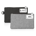 thumbnail image 4 of ZOURIH Lockable Money Bag - 5x8 inches Durable Nylon Locking Bank Bag Coin Purse for Cash,Jewelry,Passports,Medicine,Credit Cards and Valuable Storage Cash Pouch,Black, 4 of 8