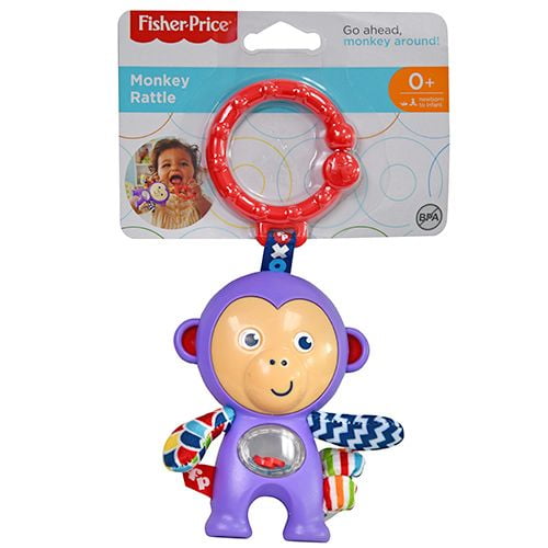 fisher price monkey rattle