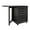 Black, variant on Pemberley Row Solid Pine White Utility Cart Rectangular Removable Drawers 41.6" x 21.38" x 29.17" Assembly Required