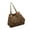 Brown, variant on Women's Large Capacity Leopard Print Canvas Shoulder Bag for School and Travel