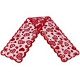 thumbnail image 5 of QPENWEI Camino de mesa con decoración para el día de San Valentín: camino de mesa de encaje rojo de 33 x 183 cm para fiestas de bodas, decoraciones para el día de San Valentín, decoración romántica pa, 5 of 5
