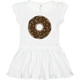 thumbnail image 3 of Inktastic Brown Donut, Donut With Colorful Sprinkles, Frosting Girls Baby Dress, 3 of 5