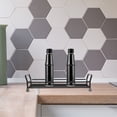 thumbnail image 3 of 1pc 2-Tier Kitchen Shelf Organizer Multi-Functional Vanity Tray Storage Rack Sink Wire Holder for Desk and Iron Accessories, 3 of 6