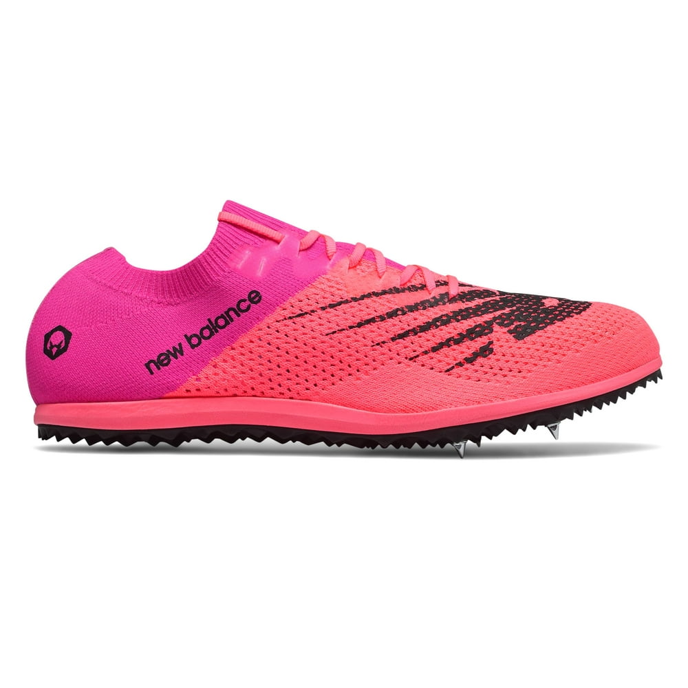 New Balance Unisex LD5Kv7 Track Spike Shoes Pink with Pink Walmart