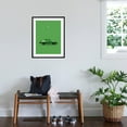 thumbnail image 3 of Art.com Porsche 911 Carrera Green Art Print by Mark Rogan, Black Frame Wall Art, 23" x 29", 3 of 5