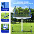 thumbnail image 4 of Haokelball 11x 8 ft Volleyball Training Equipment Practice Net Station for Backyard Indoor Outdoor, 4 of 10