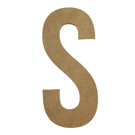 Wooden Letter Unfinished, Bebas Neue Font, Craft Cutout