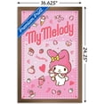 thumbnail image 3 of Hello Kitty and Friends: 23 My Favorite Flavor - My Melody Wall Poster, 14.725" x 22.375" Framed, 3 of 5