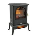 thumbnail image 1 of Zimtown 1500W Debout Libre Électrique 1500W Cheminée Chauffage Feu Flamme Poêle à Bois Réglable, 1 of 8
