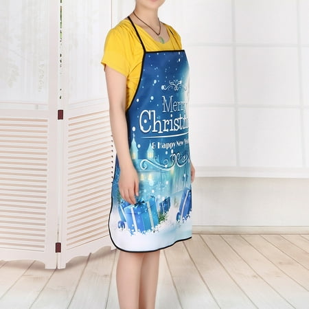 Christmas Dinner Maker App Christmas Decoration Waterproof Apron Christmas Dinner Party Apron ()