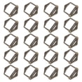 thumbnail image 4 of EeaseMX 20 hebillas de aleación de zinc para bolsos, maletas, correas de hombro de repuesto, 4 of 7