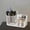 White, variant on Vaveren Desk Organizer Storage Art Supply Home Container Dresser Makeup Brush Holder Black