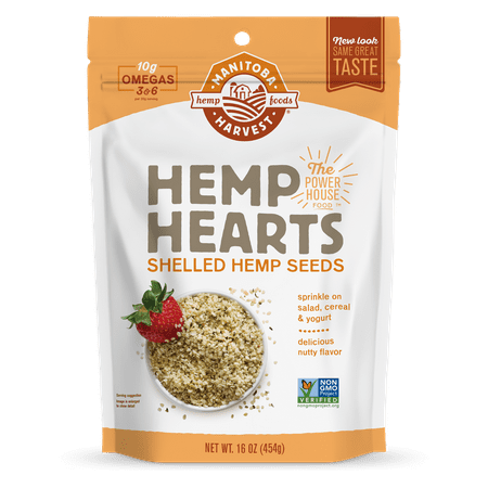 Manitoba Harvest Hemp Heart Seeds (Choose Size), 1 (Jeff's Best Hemp Cbd Oil)