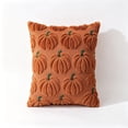 thumbnail image 2 of Tdxkok Halloween Flannel Embroidered Cushion Cover B Stitched Throw Pillow Case Fall Festival Decor Sleeve Cozy Sofa Couch Decor Pillow Protector, 2 of 6