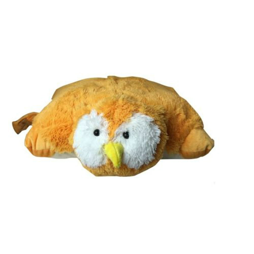 snow owl pillow pet