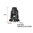 thumbnail image 5 of 200W LED Beam Moving Head DJ Lighting New DJ Equipment Gobo with Ring Circle, 5 of 8