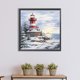 thumbnail image 4 of 5D bricolaje taladro redondo completo diamante pintura faro de Navidad decoración del hogar (A3166) FLhrweasw Nuevo, 4 of 9