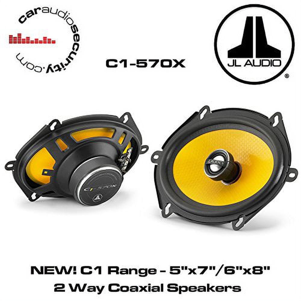 JL Audio C1570x 5 x 7/6 x 8 120W RMS 2Way C1 Series Coaxial Speakers