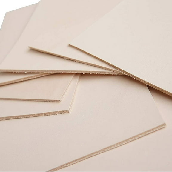 8/9OZ Vegetable-Tanned Leather Cowhide Tooling Leather Pre-Cut Leathercraft