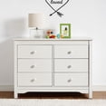 thumbnail image 3 of Laney 6 Drawer Dresser, White, 3 of 4