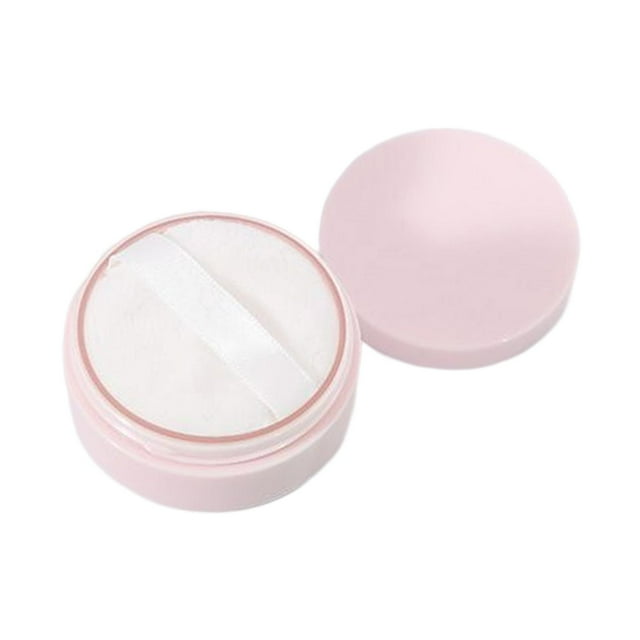 Caja de soporte de polvo vacío Salvador 5G con Puff Rosado