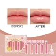 thumbnail image 4 of Upgraded 2026 4pc Heart Lip Gloss Stick For Girls - Glossy Fruity Lip Set Non Party Favors Teen Makeup Gift With Cute Topper 16ml, 4 of 8