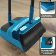 thumbnail image 7 of JEHONN Broom and Dustpan Set for Home with 54 inches Long Handle (Blue), 7 of 7
