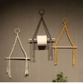 thumbnail image 2 of Nautical Rope Toilet Paper Holder Coastal Towel Holder with Metal Hook, 2 of 2