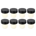 thumbnail image 1 of Tapones en forma de T Uxcell 8Pack, tapones de corcho para botellas de vino de 0.83 pulgadas, negros, 1 of 6