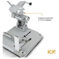 thumbnail image 4 of Soporte para Esmeril Angular Kingsman 115 Y 125 mm 300229, 4 of 10
