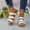 White, variant on ATENAR Womens Sandals Summer Beach Women Sandals Fashion Shoes Women Black 6
