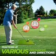 thumbnail image 2 of Juego de redes de golf Golfguru con tapete, 12 pelotas, 4 camisetas, 2 of 6