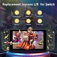 thumbnail image 4 of Wireless Controller Compatible with Switch for N-Switch,Remote Wireless Controller Compatible with Switch (L/R) Supports 6-axis Gyroscope/RGB Light Effect/Dual Motor Vibration/Motion Control, 4 of 7