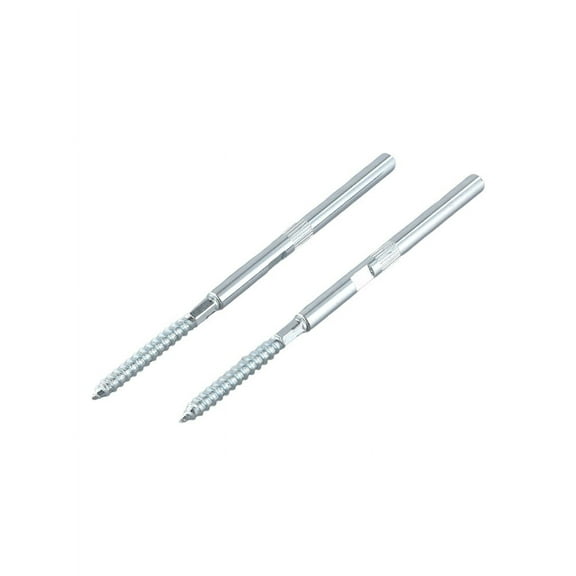 2 Pack Invisible Floating Shelf Brackets - Heavy Duty Metal Wall Mount Supports for Shelves,Beams,Mantels - 8x100mm Concealed Shelf Pins Kit