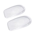 thumbnail image 1 of 2Pcs Semelles Intérieures Transparentes Semelles Intérieures en Cuir Semelles Intérieures Talon Demi-Coussin, Mâle, 1cm, 1 of 9