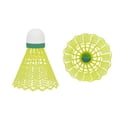 thumbnail image 1 of Sarasi Plastic Badminton Shuttlecock For Kids & Adult | Yellow , Pack Of 2 | Special Feature - Non - Toxic, 1 of 4