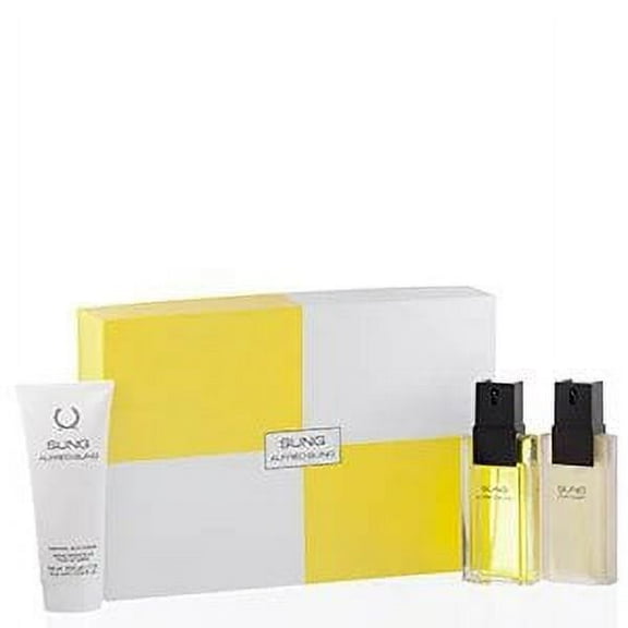 Alfred Sung 3 Pieces Gift Set, Eau de Toilette 3.4 oz, Sung Day Mist 3.4 oz, Essential Body Cream 6.8 oz
