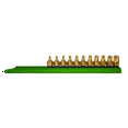 thumbnail image 2 of Mayhew 11PC DUAL DR TORX SET ON RAIL, 2 of 2