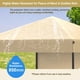 thumbnail image 5 of Yeshouse Carpa plegable de 1,8 x 1,8 m, portátil e impermeable, con panel lateral y bolsa de transporte, altura ajustable, ideal para fiestas, camping, eventos y playa, 5 of 8