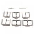 thumbnail image 5 of Replacement Steel Buckle for Watch Bands - Stainless Steel Watch Straps Clasp in 16mm, 18mm, 20mm, 22mm, 24mm, 26mm, Set of 2, 5 of 6